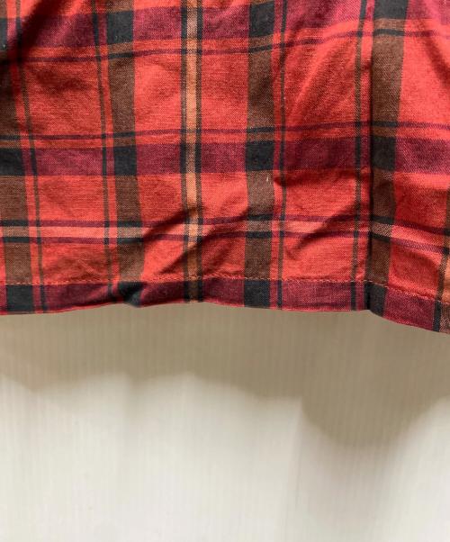 ARROW（アロー）ARROW (アロー) 60's オープンカラーシャツ レッド サイズ:Lの古着・服飾アイテム