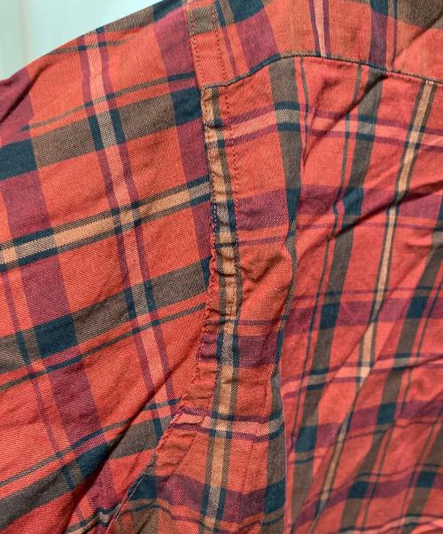 ARROW（アロー）ARROW (アロー) 60's オープンカラーシャツ レッド サイズ:Lの古着・服飾アイテム