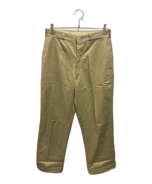 US ARMY（ユーエスアーミー）US ARMY (ユーエスアーミー) 70's Chino Trousers ベージュ サイズ:33の古着・服飾アイテム