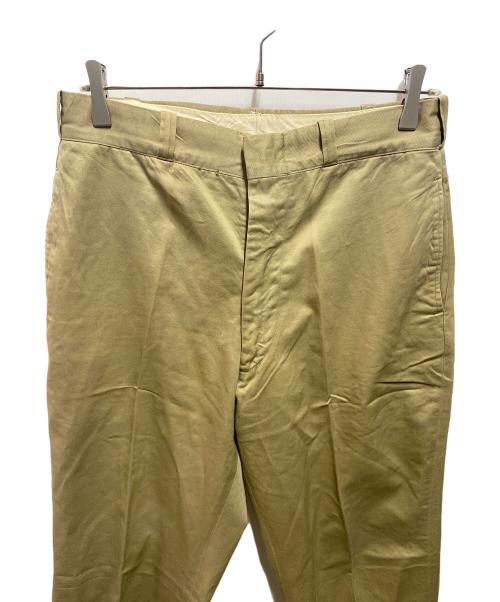 US ARMY（ユーエスアーミー）US ARMY (ユーエスアーミー) 70's Chino Trousers ベージュ サイズ:33の古着・服飾アイテム