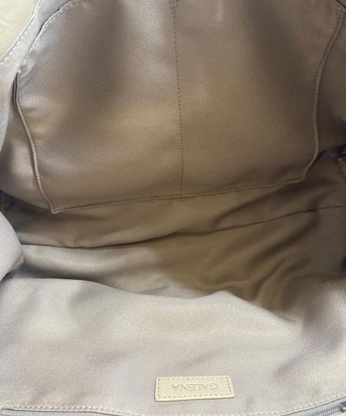 GALENA（ガレナ）GALENA (ガレナ) ワイドトートBag ベージュ 未使用品の古着・服飾アイテム