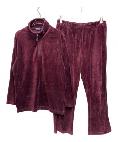 POLO RALPH LAUREN velour setup ベロア　y2k平成 中古・古着通販】POLO RALPH LAUREN (ポロ・ラルフローレン) ベロア