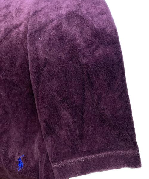 POLO RALPH LAUREN（ポロ・ラルフローレン）POLO RALPH LAUREN (ポロ・ラルフローレン) ベロアセットアップ ボルドー サイズ:Ｍの古着・服飾アイテム