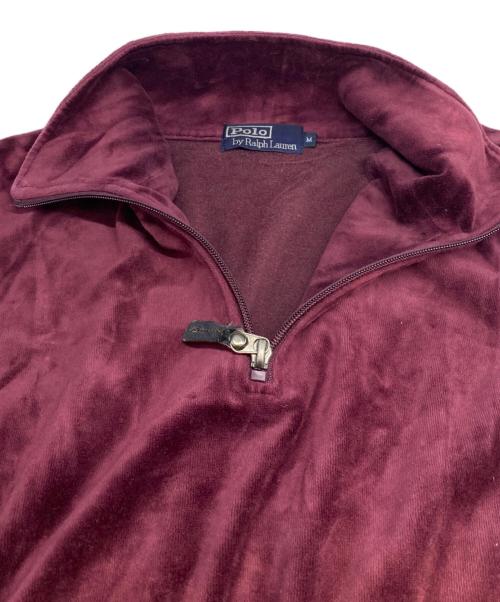 POLO RALPH LAUREN（ポロ・ラルフローレン）POLO RALPH LAUREN (ポロ・ラルフローレン) ベロアセットアップ ボルドー サイズ:Ｍの古着・服飾アイテム