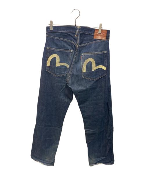 EVISU（エヴィス）EVISU (エヴィス) 2000 №2 白カモメデニムパンツ インディゴ サイズ:34の古着・服飾アイテム