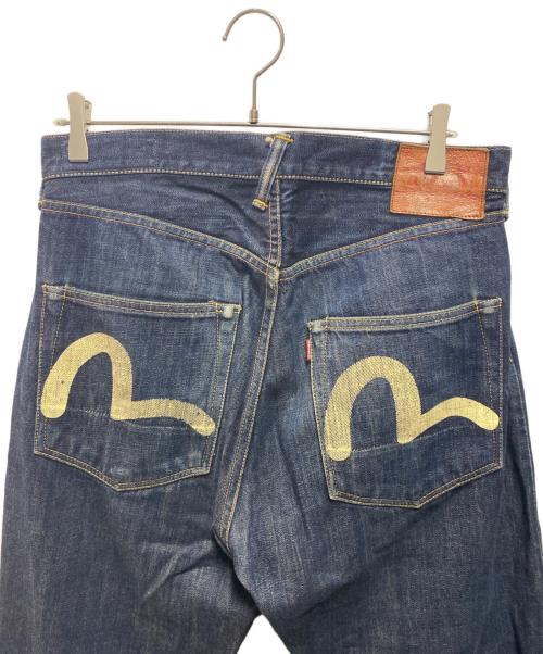 EVISU（エヴィス）EVISU (エヴィス) 2000 №2 白カモメデニムパンツ インディゴ サイズ:34の古着・服飾アイテム