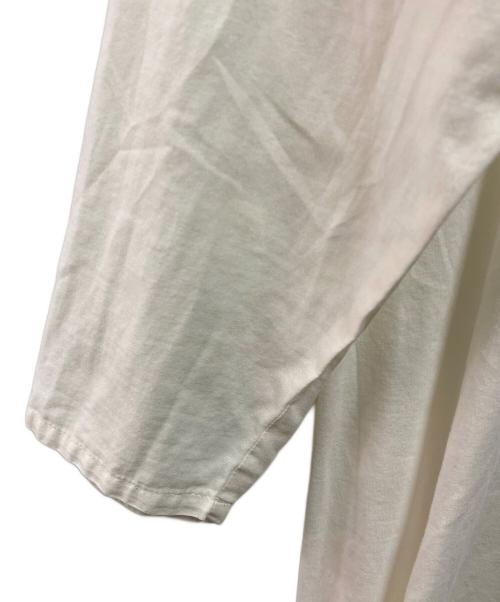 mizuiro-ind（ミズイロインド）mizuiro-ind (ミズイロインド) バスケット編みマキシワンピース ホワイト サイズ:FREEの古着・服飾アイテム