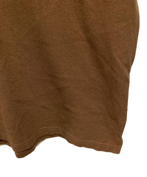 A BATHING APE（アベイシングエイプ）A BATHING APE (アベイシングエイプ) BAPE RELAXED FIT POLO ブラウン サイズ:Ｌの古着・服飾アイテム
