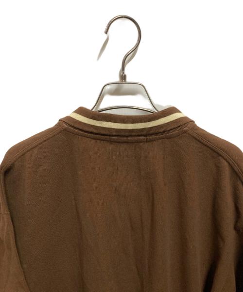 A BATHING APE（アベイシングエイプ）A BATHING APE (アベイシングエイプ) BAPE RELAXED FIT POLO ブラウン サイズ:Ｌの古着・服飾アイテム