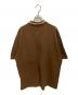 A BATHING APE (アベイシングエイプ) BAPE RELAXED FIT POLO ブラウン サイズ:Ｌ：7000円