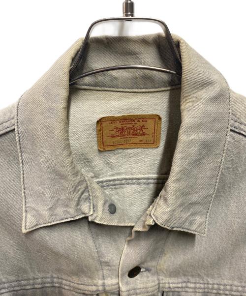 LEVI'S（リーバイス）LEVI'S (リーバイス) 80’S先染めデニムジャケット グレー サイズ:40の古着・服飾アイテム