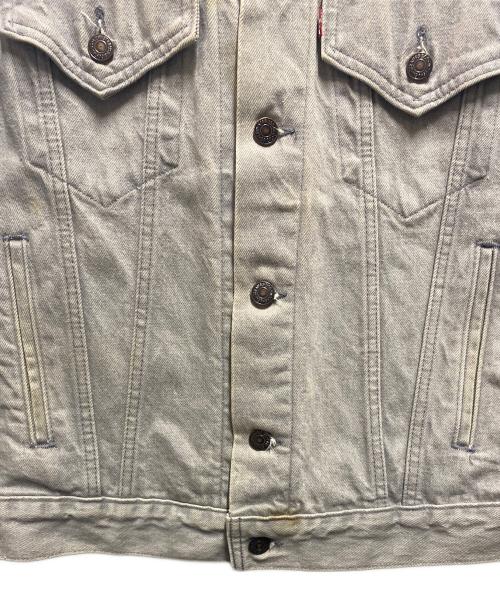 LEVI'S（リーバイス）LEVI'S (リーバイス) 80’S先染めデニムジャケット グレー サイズ:40の古着・服飾アイテム