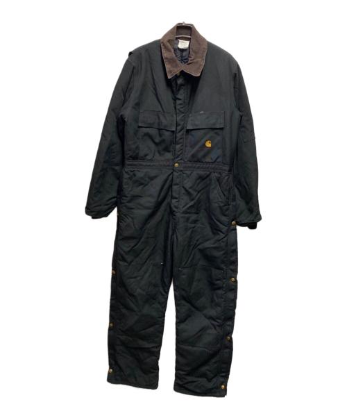 CarHartt（カーハート）CarHartt (カーハート) ダック地ダブルニーオールインワン ブラック サイズ:サイズ詳細参照の古着・服飾アイテム