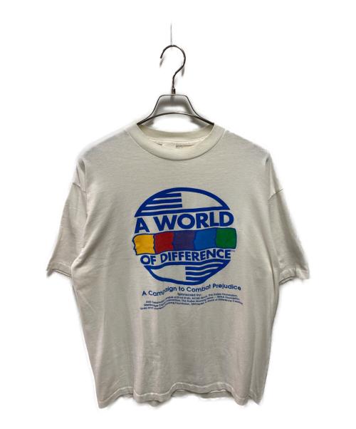 raggs（ラグス）raggs (ラグス) 90’Ｓ Tシャツ ホワイト サイズ:ＸＬの古着・服飾アイテム