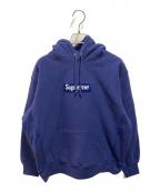 SUPREMEシュプリーム）の古着「Box Logo Hooded Sweatshirt」｜パープル