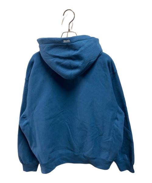 SUPREME（シュプリーム）SUPREME (シュプリーム) Box Logo Hooded Sweatshirt ブルー サイズ:Mの古着・服飾アイテム