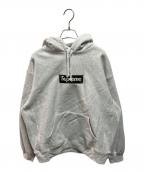 SUPREMEシュプリーム）の古着「Box Logo Hooded Sweatshirt」｜グレー