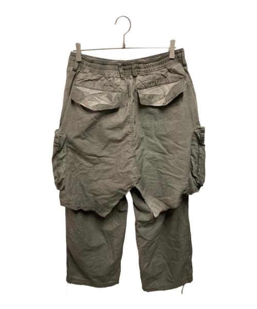 FR(13)NDS（フレンズ）FR(13)NDS (フレンズ) Fake Layered Cargo Pants グレー サイズ:Ｍの古着・服飾アイテム