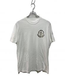 MONCLER（モンクレール）の古着「25SS ロゴプリント Tシャツ K10918C00052」｜ホワイト