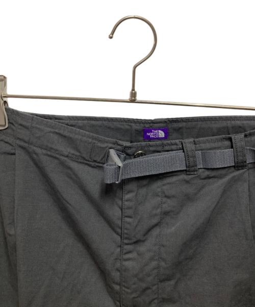 THE NORTHFACE PURPLELABEL（ザ・ノースフェイス パープルレーベル）THE NORTHFACE PURPLELABEL (ザ・ノースフェイス パープルレーベル) Ripstop Field Cargo Shorts グレー サイズ:34 未使用品の古着・服飾アイテム