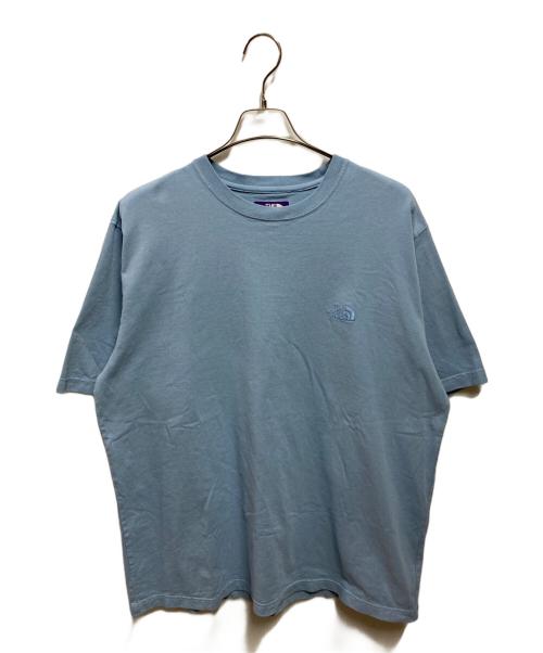 THE NORTHFACE PURPLELABEL（ザ・ノースフェイス パープルレーベル）THE NORTHFACE PURPLELABEL (ザ・ノースフェイス パープルレーベル) Tシャツ スカイブルー サイズ:ＸＬ 未使用品の古着・服飾アイテム