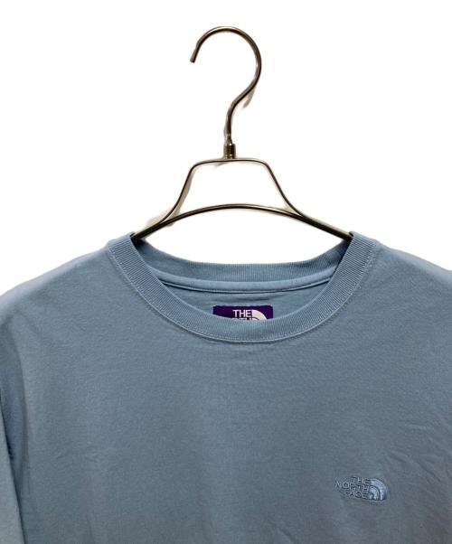 THE NORTHFACE PURPLELABEL（ザ・ノースフェイス パープルレーベル）THE NORTHFACE PURPLELABEL (ザ・ノースフェイス パープルレーベル) Tシャツ スカイブルー サイズ:ＸＬ 未使用品の古着・服飾アイテム