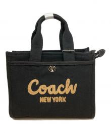 COACH（コーチ）の古着「カーゴ トート 26」｜ブラック