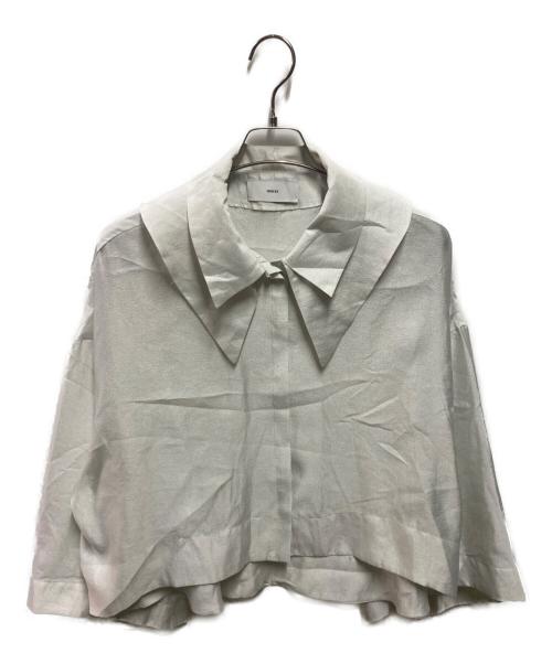 MEKKI（メッキ）MEKKI (メッキ) ブラウス ブルー サイズ:Ｍの古着・服飾アイテム