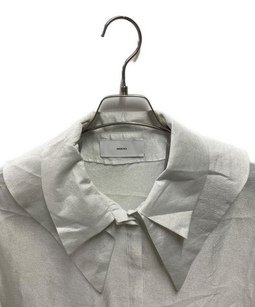 MEKKI（メッキ）MEKKI (メッキ) ブラウス ブルー サイズ:Ｍの古着・服飾アイテム