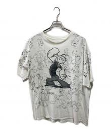 LIQUID BLUE（リキッドブルー）の古着「Tシャツ」｜ホワイト