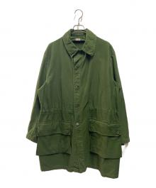 スウェーデン軍（スウェーデン軍）の古着「M-59フィールドコート」｜グリーン