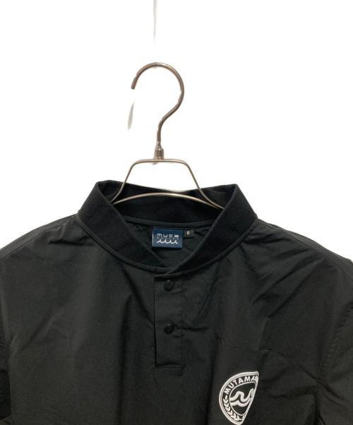 muta MARINE（ムータマリン）muta MARINE (ムータマリン) 半袖ポロシャツ ブラック サイズ:6の古着・服飾アイテム