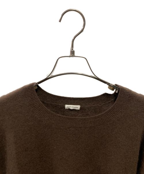 cosh&barba（cosh&barba）cosh&barba (cosh&barba) カシミヤニット ブラウン サイズ:Lの古着・服飾アイテム