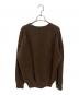cosh&barba (cosh&barba) カシミヤニット ブラウン サイズ:L：15000円