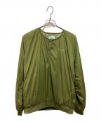 SALVAGE PUBLICサルベージパブリック）の古着「ALA WAI SNAP PADDED JACKET」｜カーキ