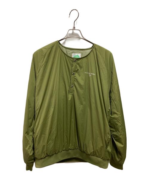 SALVAGE PUBLIC（サルベージパブリック）SALVAGE PUBLIC (サルベージパブリック) ALA WAI SNAP PADDED JACKET カーキ サイズ:Ｌ 未使用品の古着・服飾アイテム