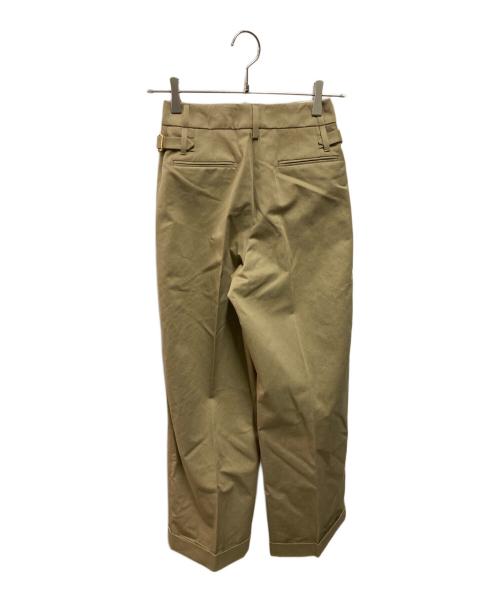 PT TORINO（ピーティートリノ）PT TORINO (ピーティートリノ) サイドアジャスタータックパンツ  ISABEL ベージュ サイズ:Ｓの古着・服飾アイテム