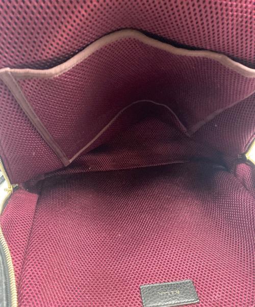 PAUL SMITH（ポールスミス）PAUL SMITH (ポールスミス) レザーデイパック ブラックの古着・服飾アイテム