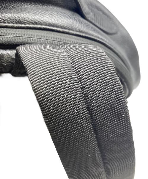 PAUL SMITH（ポールスミス）PAUL SMITH (ポールスミス) レザーデイパック ブラックの古着・服飾アイテム