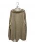 GROUND Y (グラウンドワイ)  22AW ビッグカラーニット ベージュ サイズ:L：12000円