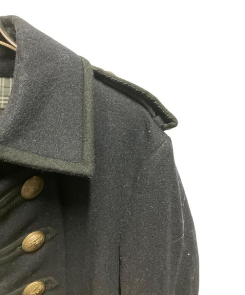 BURBERRY BLACK LABEL（バーバリーブラックレーベル）BURBERRY BLACK LABEL (バーバリーブラックレーベル) ナポレオンコート ブラック サイズ:Mの古着・服飾アイテム