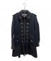 BURBERRY BLACK LABEL（バーバリーブラックレーベル）の古着「ナポレオンコート」｜ブラック