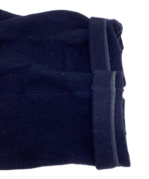 Yohji Yamamoto pour homme（ヨウジヤマモト プールオム）Yohji Yamamoto pour homme (ヨウジヤマモト プールオム) ウールロングコート ネイビー サイズ:Ｍの古着・服飾アイテム