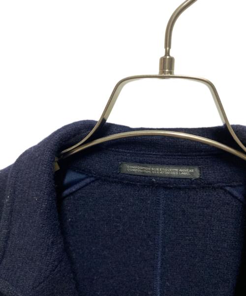 Yohji Yamamoto pour homme（ヨウジヤマモト プールオム）Yohji Yamamoto pour homme (ヨウジヤマモト プールオム) ウールロングコート ネイビー サイズ:Ｍの古着・服飾アイテム