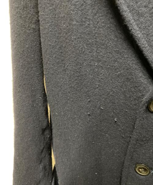 Yohji Yamamoto pour homme（ヨウジヤマモト プールオム）Yohji Yamamoto pour homme (ヨウジヤマモト プールオム) ウールロングコート ネイビー サイズ:Ｍの古着・服飾アイテム