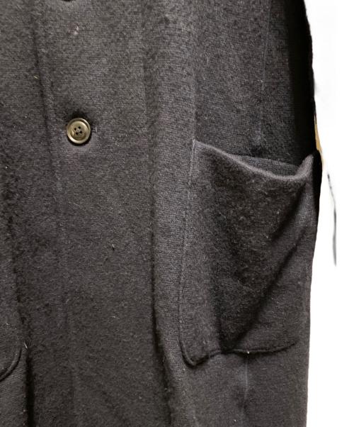 Yohji Yamamoto pour homme（ヨウジヤマモト プールオム）Yohji Yamamoto pour homme (ヨウジヤマモト プールオム) ウールロングコート ネイビー サイズ:Ｍの古着・服飾アイテム