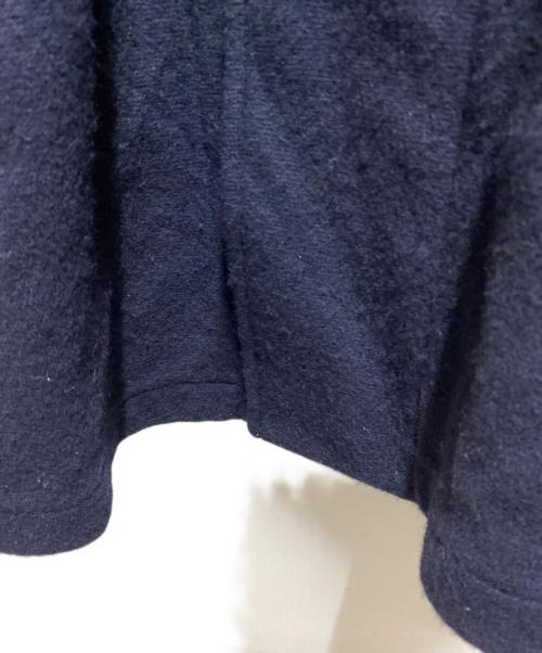 Yohji Yamamoto pour homme（ヨウジヤマモト プールオム）Yohji Yamamoto pour homme (ヨウジヤマモト プールオム) ウールロングコート ネイビー サイズ:Ｍの古着・服飾アイテム