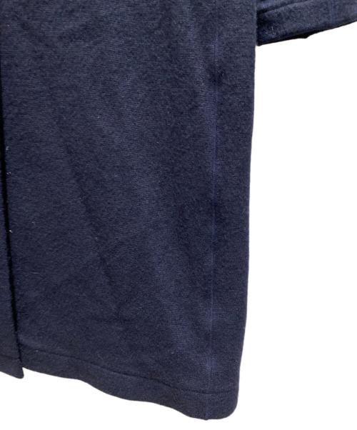 Yohji Yamamoto pour homme（ヨウジヤマモト プールオム）Yohji Yamamoto pour homme (ヨウジヤマモト プールオム) ウールロングコート ネイビー サイズ:Ｍの古着・服飾アイテム