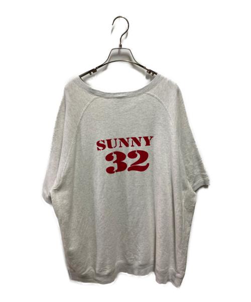 THE SUNNY（ザサニー）THE SUNNY (ザサニー) 半袖スウェット グレー サイズ:XLの古着・服飾アイテム