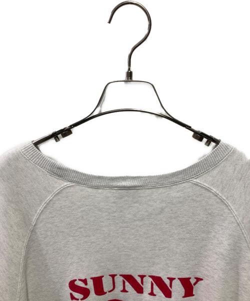 THE SUNNY（ザサニー）THE SUNNY (ザサニー) 半袖スウェット グレー サイズ:XLの古着・服飾アイテム